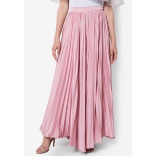 กางเกงขายาว Pleated Maxi Stellar