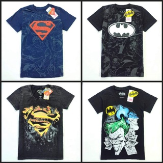 ไซส์ F อก34" เสื้อยืดลิขสิทธิ์ DC  ลายแบทแมน Batman สินค้าลิขสิทธิ์