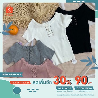 ใส่โค้ด OCTINC30 ลด 30% ✨✨ Cutie crop top ✨✨