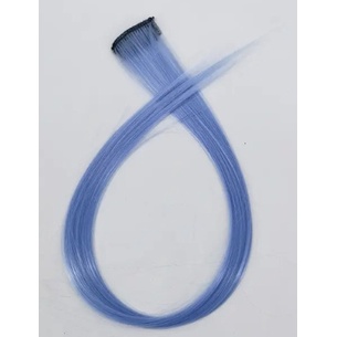 ผมไฮไลท์ ผมวิกผมปลอมผมไฮไลท์ สีน้ำตาลอ่อน  ผมวิกผมปลอม แบบกิ๊บติดผมสามารถทำได้หลากหลายแนว - รูปที่ 4