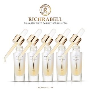 RICHRABELL ริชลาเบล เซรั่มหน้าใส x5 เซรั่มคอลลาเจนทองคำ เซรั่มลดริ้วรอย เซรั่มหน้าเด็ก เซรั่มหน้าเรียว