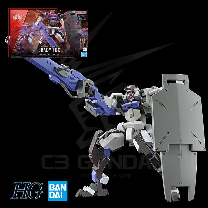 [BANDAI] HG MODEL 1/72 BRADY FOX Kyoukai Senki ของแท้ JAPANESE GUNDAM GUNPLA ASSEMBLY TOY
