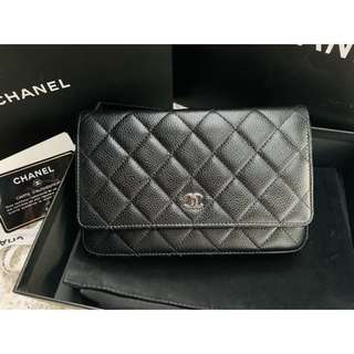 Chanel woc black caviar holo23