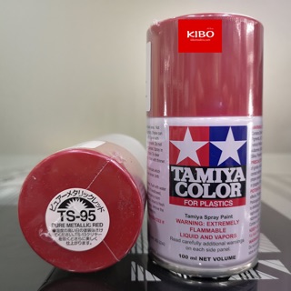 สีสเปรย์ทามิย่า Tamiya TS-95 Pure Metallic Red 100m