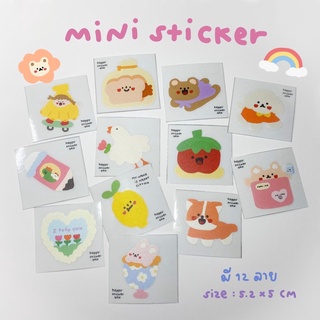 mini sticker (5.2x5cm) | by : happysticker.bkk