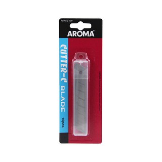 AROMA ใบมีดคัตเตอร์ขนาดใหญ่ AR-L-10P บรรจุ 10 ใบ