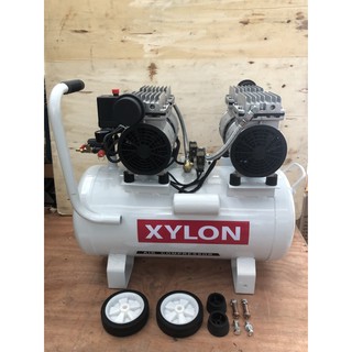 🔥โค้ดINC3LEL3ลด30฿ปั๊มลมไร้น้ำมัน 50 ลิตร 1100 W Oil Free Air Compressor ยี่ห้อ XYLON รุ่น XY-1100