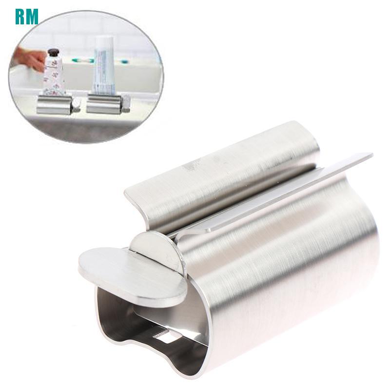 ☆Stainless Steel Toothpaste Tube Squeezer Toothpaste Roller Tube Wringer RBpd Shopee Thailand