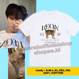 【2022New】เสื้อยืด พิมพ์ลาย KPop Nct way v little friend LEON 02 28 สไตล์เกาหลี