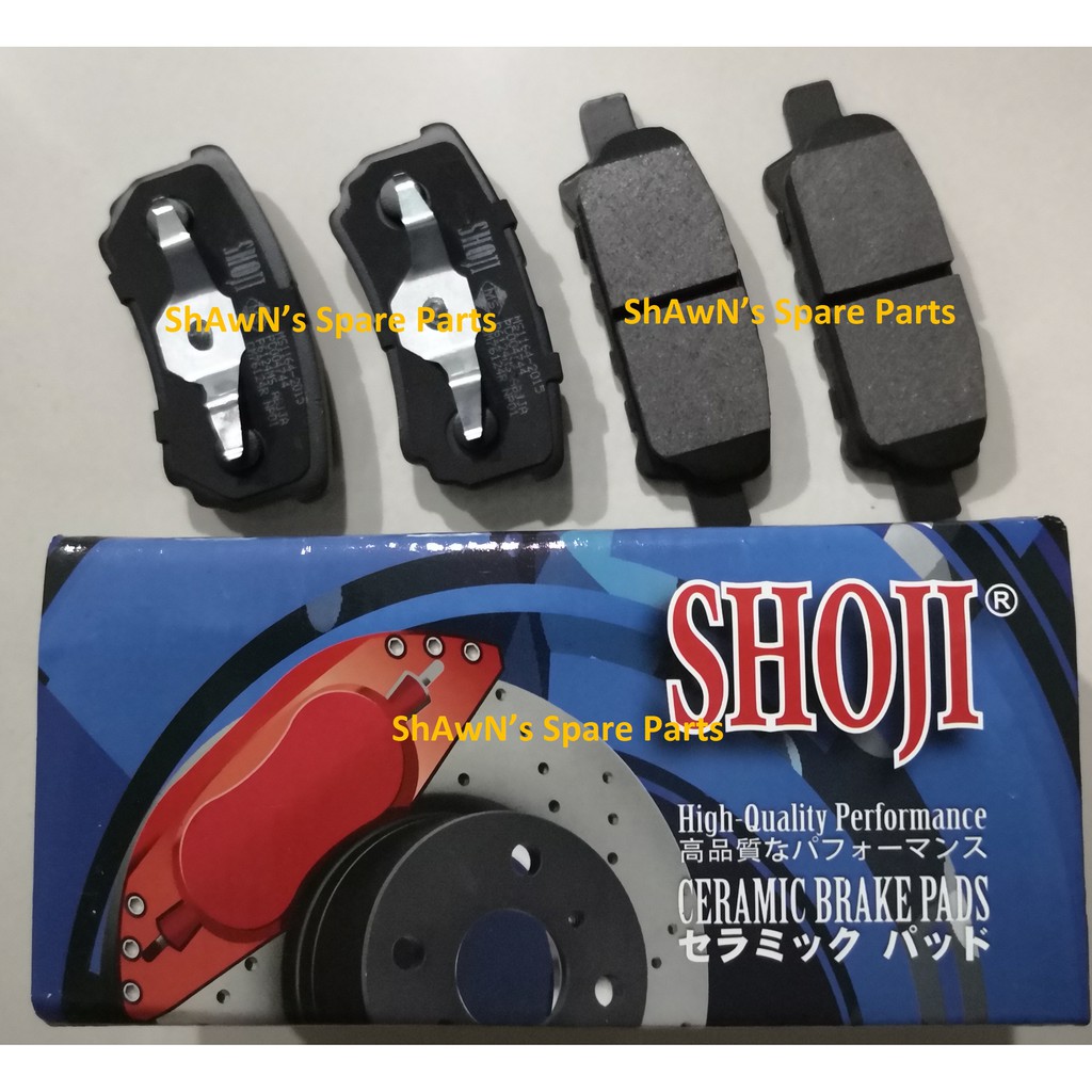 REAR Proton Inspira / Mitsubishi Lancer GT 2009+ / Airtrek ZE ZF / ASX ผ้าดิสก์เบรก - SHJI BLUE CM76
