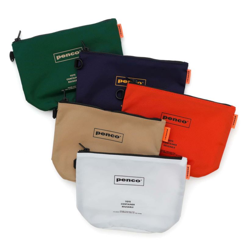 Penco Bucket Pouch Orange / กระเป๋า Bucket สีส้ม แบรนด์ Penco จากประเทศญี่ปุ่น (HGB302-OR)