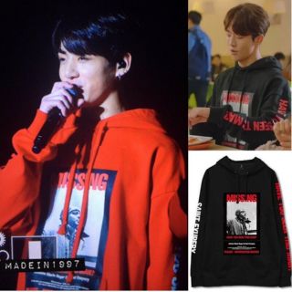 เสื้อฮู้ดแบบ JUNGKOOK BTS NamJooHyuk