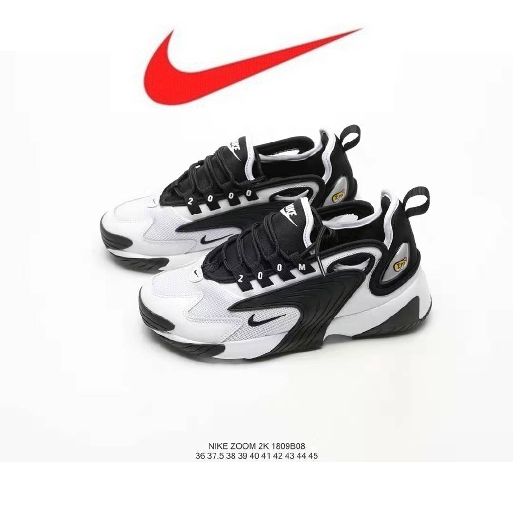 men's nike zoom 2k black and white