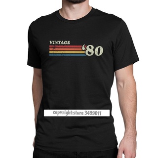 ถูกสุดๆเสื้อยืด พิมพ์ลายทาง 80s Retro Born In 1980 ของขวัญวันเกิด สําหรับผู้ชาย 40 ปี 40 ปี