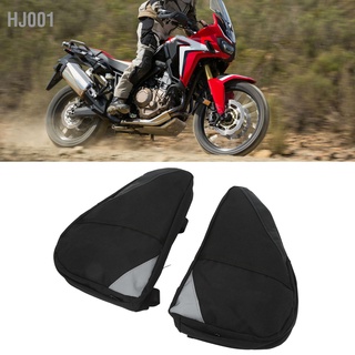 Hj001 กระเป๋าเก็บเครื่องมือซ่อมแซม ติดกันชนรถมอเตอร์ไซค์ สําหรับ Crf1000L Africa Twin 2015‐2017