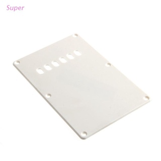 Super White Back Plate Tremolo Trem Cover For Fender Stratocaster Strat Parts New