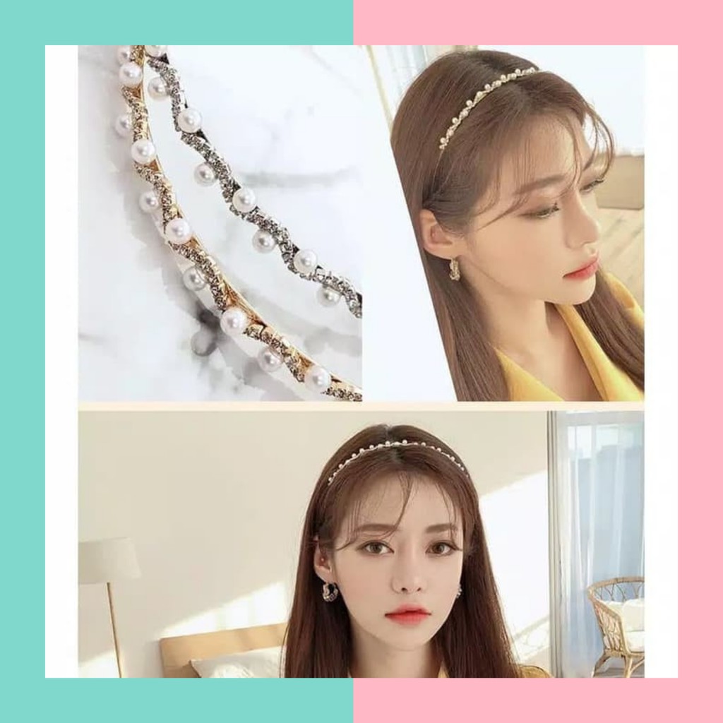 Marie Shop - DIAMOND PEARL HEADSET HAIR DECORTATIONS