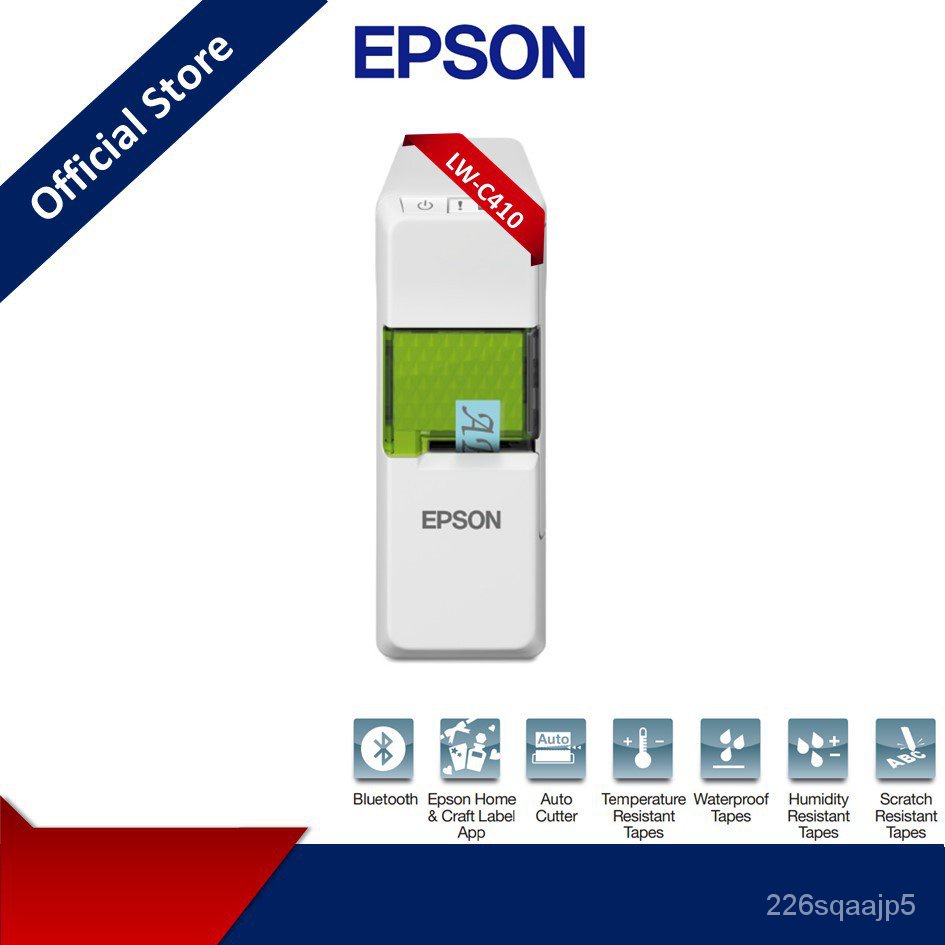 Epson LabelWorks™ LWC410 Craft and Home Label Printer Shopee Thailand
