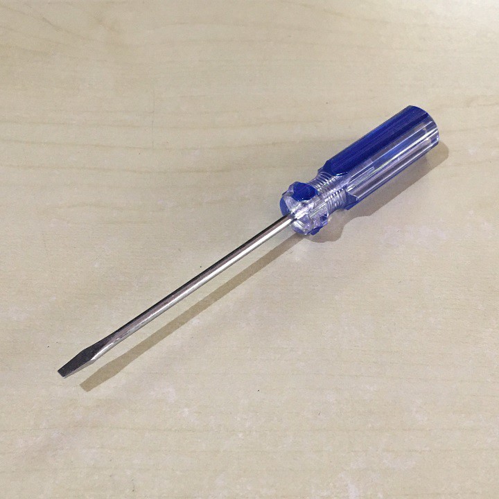 02 3LY FLAT HEAD SCREWDRIVERS 75mm LONG - FLAT HEAD SCREWDRIVER 3x75mm