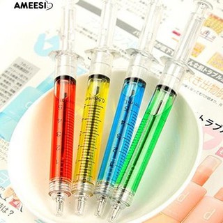 ♥☞ กระบอกฉีดยาทรงกระบอก Ballpen 4Pcs / Set Doctor Nurse ปากกาลูกลื่นปากกาหมึกแห้ง