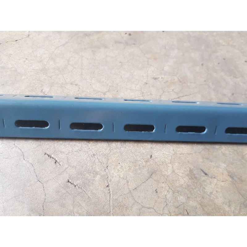 เหล็กฉาก เหล็กฉากเจาะรู เหล็กฉาก รู ชั้นวางของ ขนาด 1.8 มิล ยาว30-100cm อย่าดีแข็งแรงทน - รูปที่ 2