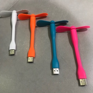 พัดลม mini usb ใช้ได้กับทุกอย่างที่มี port usb เลือกสีในแชท