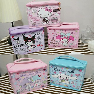 กระเป๋าเครื่องสำอาค์ซิปรอบ​ Sanrio