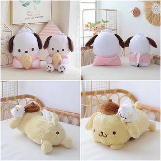 ตุ๊กตาใส่ทิชชู่ pochcco &amp; pompompurin