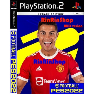 แผ่นเกมส์ eFOOTBALL PES2022 WJD โรนัลโด้ ย้ายมาแมนยูแล้ว #ภาษาอังกฤษ# PS2 Playstation 2 คุณภาพสูง ราคาถูก