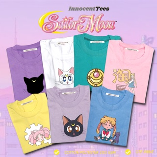 เสื้อยืด[INNOCENTTEES] SAILORMOON TSHIRT II ANIME TSHIRT II SMALL TO 2XL