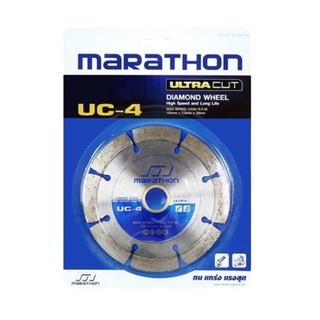 UC-4 ใบเพชรตัดคอนกรีต 4" 105X2.0X20mm Marathon มาราธอน