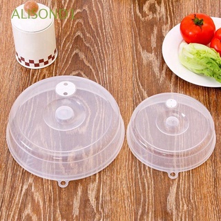 ALISOND1 Anti-Sputtering Microwave Plate Cover with Steam Vents Kitchen Supplies Food Splatter Guard S/L Size Fresh Keeping Lids Cookware Storage Food Cover Bowl Cover Oven Oil Cap