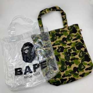 กระเป๋าสะพายBape pvc tote Bag