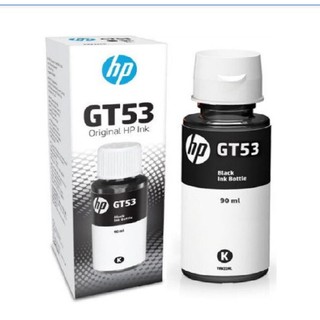 HP GT53 90-ml Black Original Ink Bottle หมึกเติมHP 53BK สีดำ ของแท้ประกันศูนย์พร้อมจัดส่ง