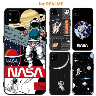 เคส Realme C53 C51 C55 C33 C30 C30s C35 C21Y C25 C25S C25Y C21 C12 C15 C20 C11  มือถือสำหรับเคสโทรศัพท์มือถือลายอวกาศสําหรับ