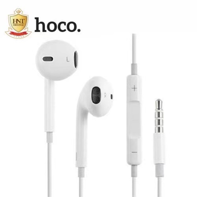 HOCO M1 หูฟัง HOCO หูฟังสมอลทอร์ค small talk  aux 3.5 mm.