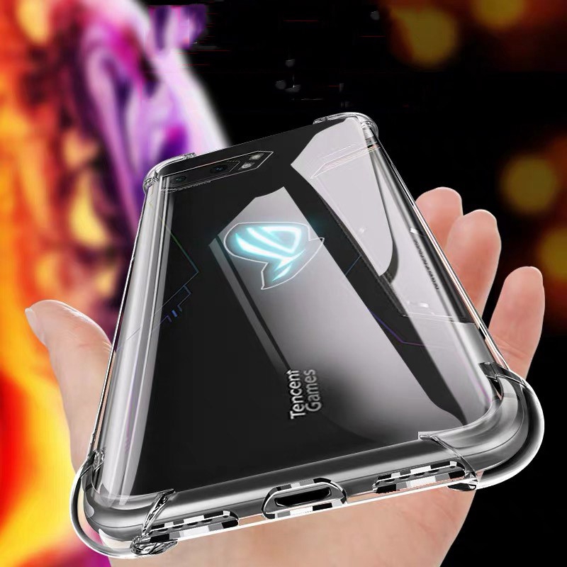 ASUS ROG Phone 2 ZS660KL Zenfone 6 ZS630KL ZB633KL ZB631KL ZB601KL แผ่นดินไหว Soft TPU Case Cover