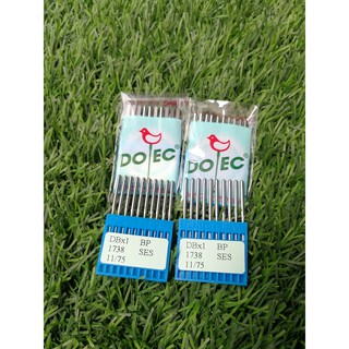 เข็มเย็บจักรอุตสาหกรรม DBx1 ยี่ห้อ DOTEC ของแท้ นำเข้าจาก Taiwan