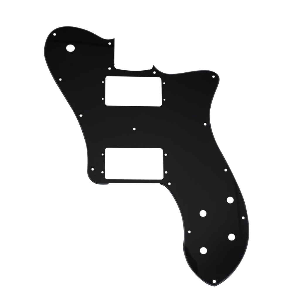 Musiclily Pro 15 หลุมกว้างช่วง HH กีตาร์ Pickguard สําหรับ Mexico Fender 72 Tele Deluxe สไตล์กีตาร์ไฟฟ้า