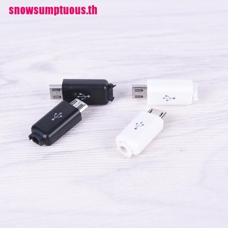 (snowth) อะแดปเตอร์ซ็อกเก็ตเชื่อมต่อ micro usb 10 ชิ้น