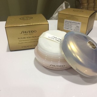 Shiseido แป้งฝุ่น Future Solution LX Total Radiance Loose Powder 10 กรัม ( ผลิต 08/2022 ค่ะ)