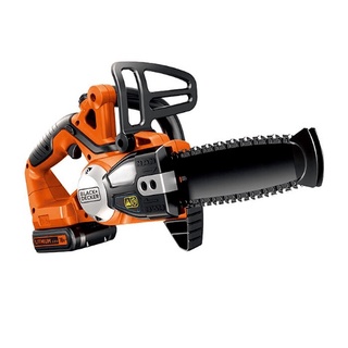 Black&amp;Decker เลื่อยโซ่ไร้สายพร้อมแบตเตอรี่ 20V รุ่น GKC1820L20-QW