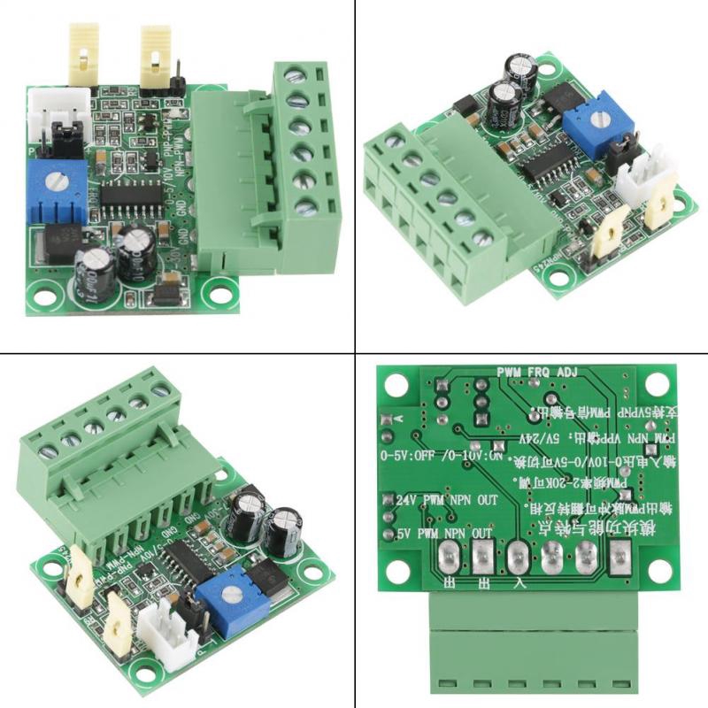 Analoges Spannungs-zu-PWM-Signalkonvertermodul – 0–5 V / 0–10 V Eingang, 0–100 % PWM, Frequenz 2–20 KHz, Für Motordrehzahlregelung