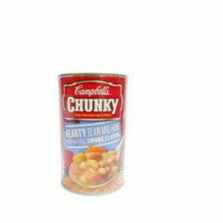 🔥แนะนำ🔥 Campbells Chunky Bean&amp;Ham Soup 539 g