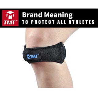 สนับเข่า สายรัดเข่า ซัพพอร์ทเข่า Size L/XL TMT Breathable honeycombed cloth mesh Patella Protector Silicone