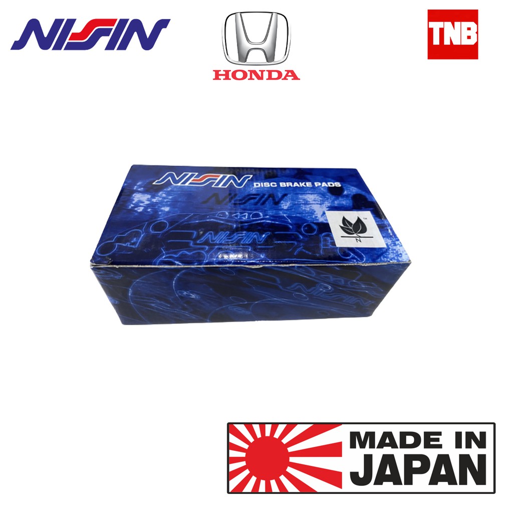 Nissin ผ้าเบรค Honda แท้ติดรถยนต์ OEM ฮอนด้า NPO CIVIC CITY JAZZ ACCORD CRV HRV