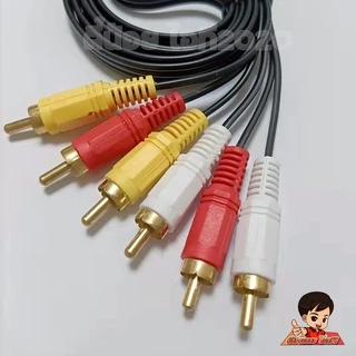สาย RCA / AV / สาย3สี / สายหัวบัว ราคาถูก คุณภาพดี คุ้มค่า