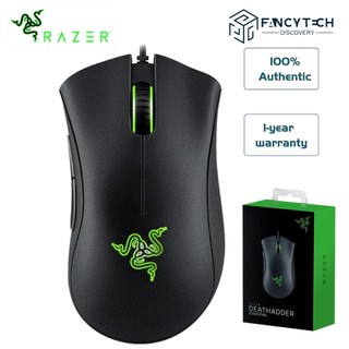 Razer DeathAdder Essential Gaming Mouse เมาส์สำหรับเล่นเกม 6400 DPI