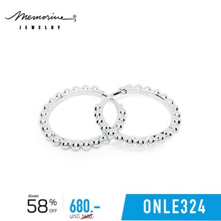 Memorine Jewelry ต่างหูเงินแท้ 925 : ONLE324