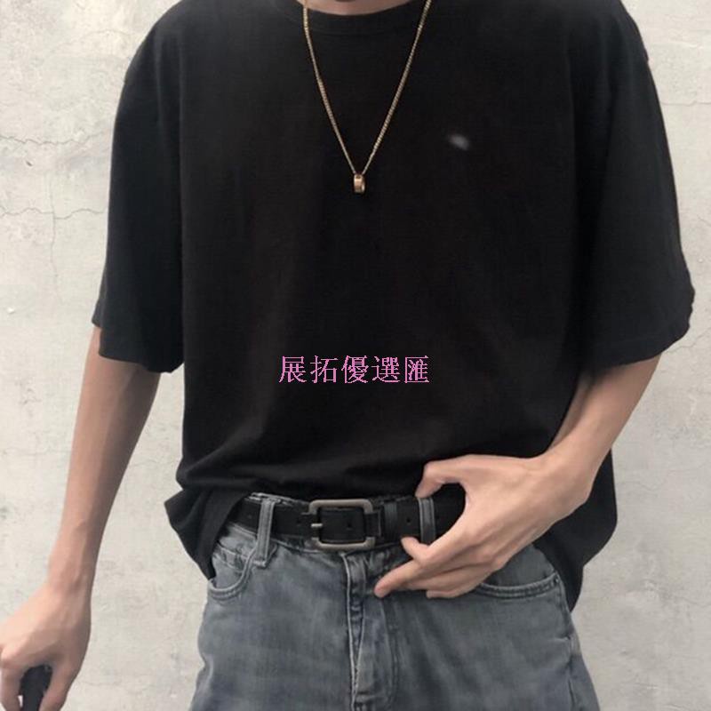 Mi Fan Preferred Ready Stock✈☃ Ins Hong Kong Style Cool Belt Male Trend Young Student Korean Version